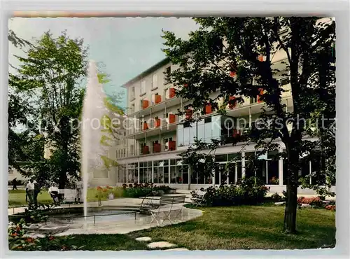 AK / Ansichtskarte Bad Woerishofen Kurhaus Park Wassertretbecken Kat. Bad Woerishofen