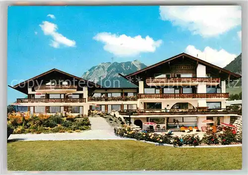 AK / Ansichtskarte Oberstdorf Kurhotel Garni Exquisit Kat. Oberstdorf