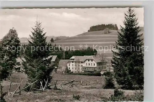 AK / Ansichtskarte Breitnau Gasthaus Ravennaschlucht Kat. Breitnau