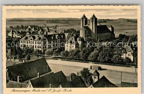 AK / Ansichtskarte Memmingen Sankt Martins Kirche Kat. Memmingen