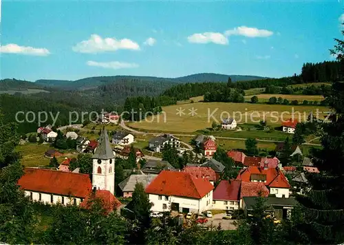 AK / Ansichtskarte Altglashuetten Kirche Teilansicht Kat. Feldberg (Schwarzwald)