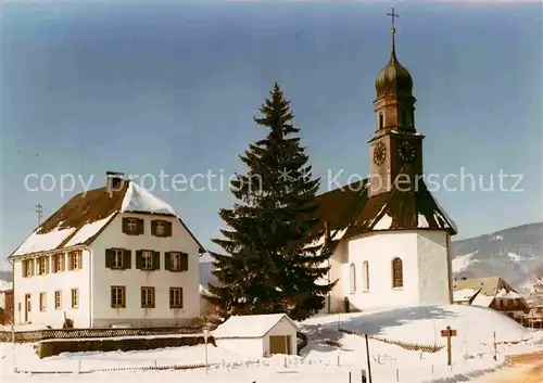 AK / Ansichtskarte Bernau Schwarzwald Kirche Kat. Bernau im Schwarzwald