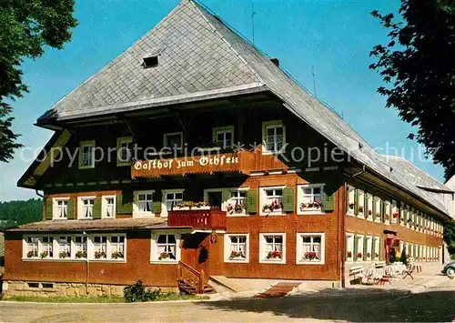AK / Ansichtskarte Saig Schwarzwald Hotel Gasthof zum Ochsen Kat. Lenzkirch