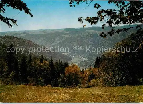 AK / Ansichtskarte Hoechenschwand Panorama Kurheim Krone Kat. Hoechenschwand