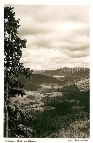 AK / Ansichtskarte Feldberg Schwarzwald Blick ins Baerental Kat. Feldberg (Schwarzwald)