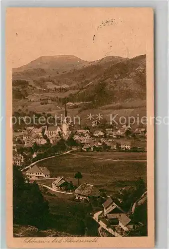 AK / Ansichtskarte Schoenau Schwarzwald Panorama Kat. Schoenau im Schwarzwald