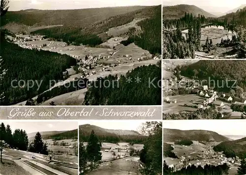 AK / Ansichtskarte Obertal Baiersbronn Panorama Minigolf Teilansicht  Kat. Baiersbronn