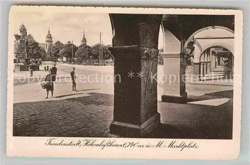 AK / Ansichtskarte Freudenstadt Marktplatz Kat. Freudenstadt