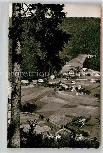 AK / Ansichtskarte Schoenegruend Gesamtansicht Gasthaus zum Loewen Kat. Baiersbronn