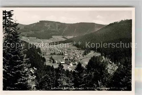 AK / Ansichtskarte Buhlbach Obertal Panorama 