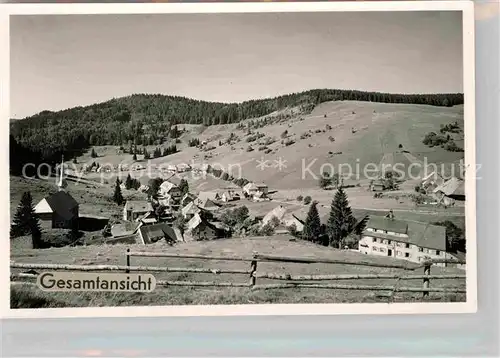 AK / Ansichtskarte Muggenbrunn Panorama Kat. Todtnau