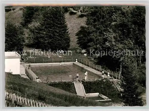 AK / Ansichtskarte Todtnauberg Waldschwimmbad Kat. Todtnau