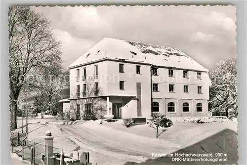 AK / Ansichtskarte Kappel Lenzkirch DRK Muettererholungsheim Kat. Lenzkirch