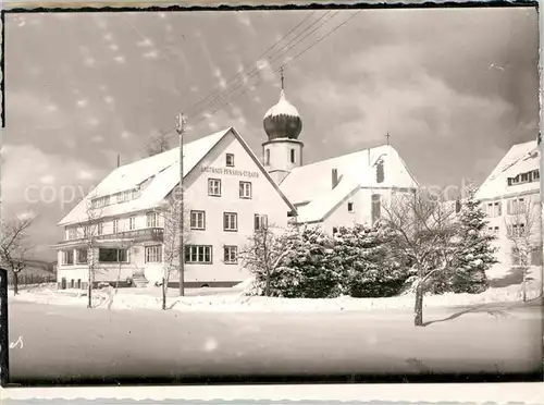 AK / Ansichtskarte Kappel Lenzkirch Gasthaus Pension Straub Kat. Lenzkirch