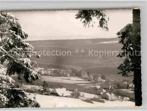 AK / Ansichtskarte Kappel Lenzkirch Winterpanorama Kat. Lenzkirch