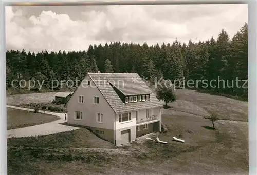 AK / Ansichtskarte Kniebis Freudenstadt Haus Welle Kat. Freudenstadt