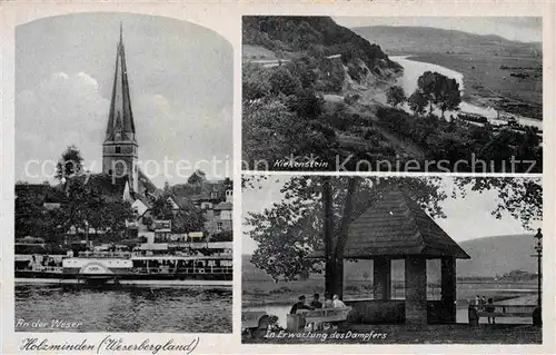 AK / Ansichtskarte Holzminden Weser Kiekenstein Kirche Kat. Holzminden