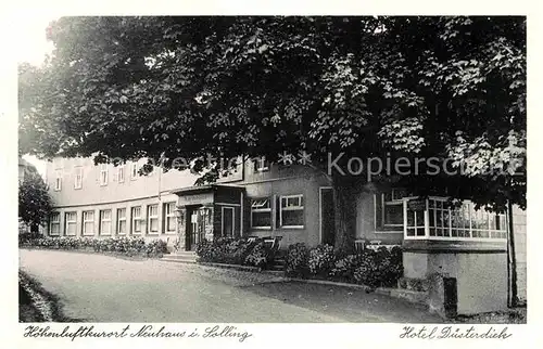 AK / Ansichtskarte Neuhaus Solling Hotel Duesterdick Kat. Holzminden