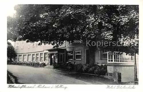 AK / Ansichtskarte Neuhaus Solling Hotel Duesterdiek  Kat. Holzminden