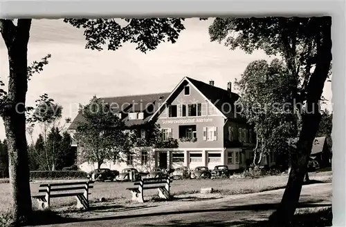 AK / Ansichtskarte Zwieselberg Freudenstadt Schwarzwaldgasthof Auerhahn Kat. Freudenstadt