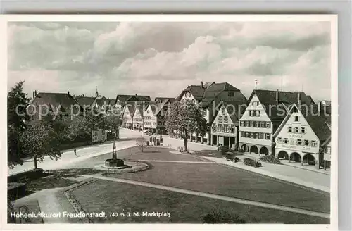 AK / Ansichtskarte Freudenstadt Marktplatz Kat. Freudenstadt