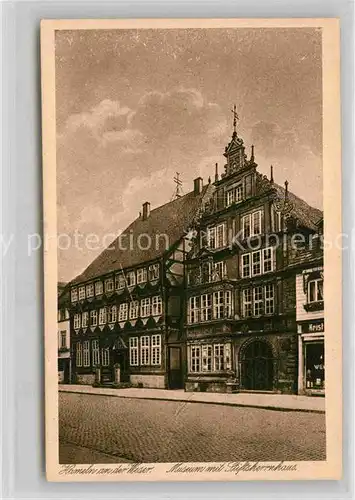 AK / Ansichtskarte Hameln Museum mit Stiftsherrnhaus Kat. Hameln