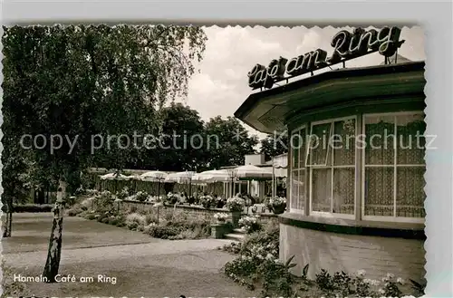 AK / Ansichtskarte Hameln Cafe am Ring Kat. Hameln