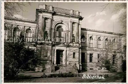 AK / Ansichtskarte Wolfenbuettel Bibliothek Kat. Wolfenbuettel