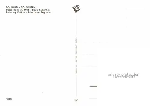 AK / Ansichtskarte Dolomiten Oesterreich Rollepass mit Schutzhaus Segantini Kat. Oesterreich