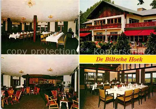 AK / Ansichtskarte De Bilt De Biltsche Hoek Restaurant Gastraeume Kat. De Bilt