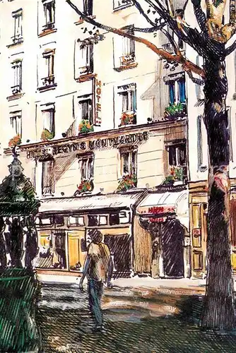 AK / Ansichtskarte Montmartre Paris Hotel Regyns Kuenstlerkarte Kat. Paris