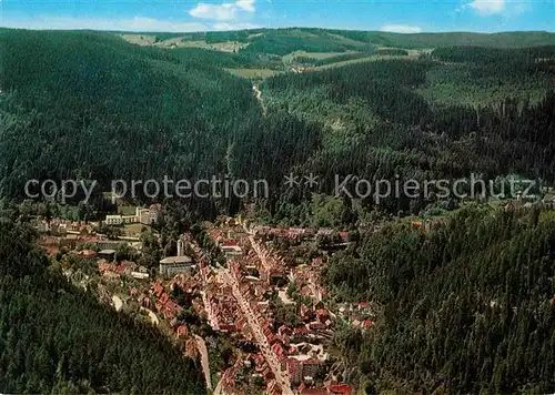 AK / Ansichtskarte Triberg Schwarzwald Fliegeraufnahme  Kat. Triberg im Schwarzwald