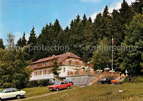 AK / Ansichtskarte Fahrenberg Oberpfalz Hotel Gaststaette Schutzhaus