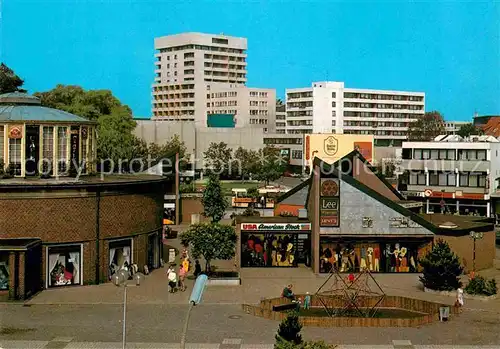 AK / Ansichtskarte Delmenhorst Rathausplatz und Delme Zentrum Kat. Delmenhorst