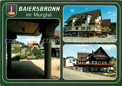 AK / Ansichtskarte Baiersbronn Schwarzwald Teilansichten Kat. Baiersbronn