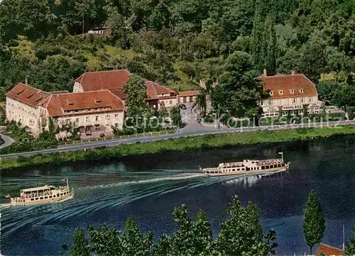 AK / Ansichtskarte Heidelberg Neckar Park Hotel Haarlass Neckarpartie Kat. Heidelberg