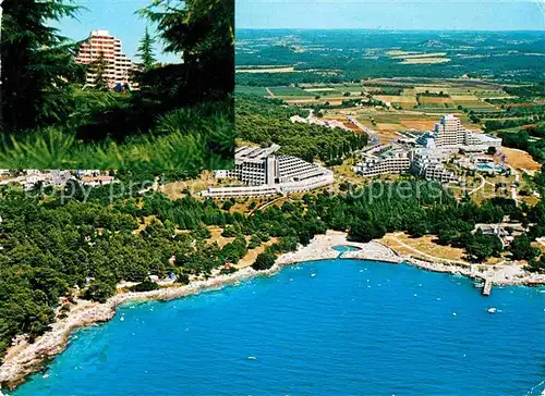 AK / Ansichtskarte Porec Fliegeraufnahme Hotel Diamant Kat. Kroatien