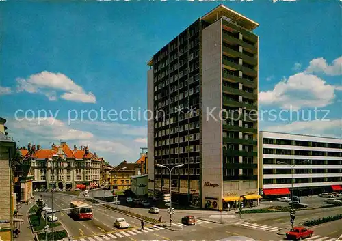 AK / Ansichtskarte Klagenfurt Woerthersee Rothauer Hochhaus
