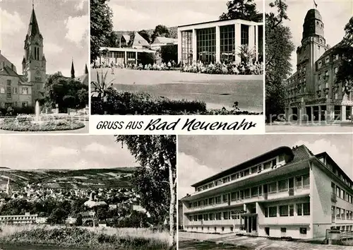 AK / Ansichtskarte Bad Neuenahr Ahrweiler Rosenkranzkirche Trinkhalle Kurhotel Kurklinik Are  Kat. Bad Neuenahr Ahrweiler