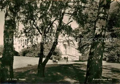 AK / Ansichtskarte Oslo Norwegen Slottet Kat. Oslo