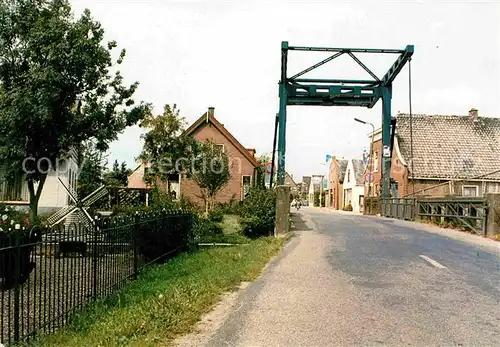 AK / Ansichtskarte Hazerswoude Dorpstraat met Groene Brug