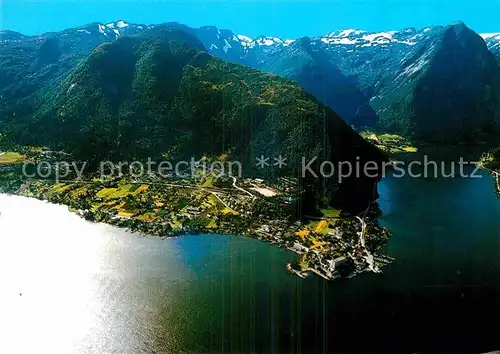 AK / Ansichtskarte Norge Norwegen Balestrand Sogn Fliegeraufnahme Kat. Norwegen