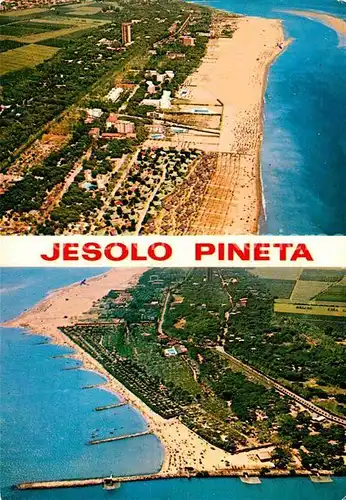 AK / Ansichtskarte Jesolo Pineta Fliegeraufnahme