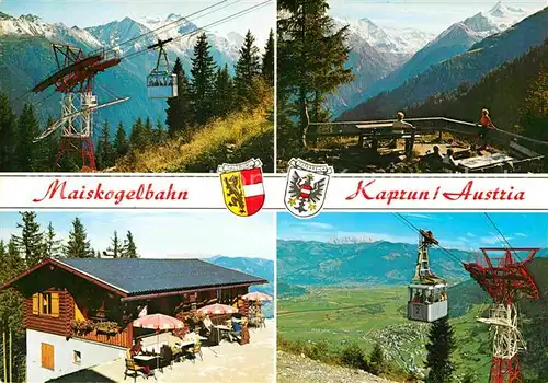 AK / Ansichtskarte Seilbahn Maiskogel Kaprun Bergstation Kitzsteinhorn  Kat. Bahnen