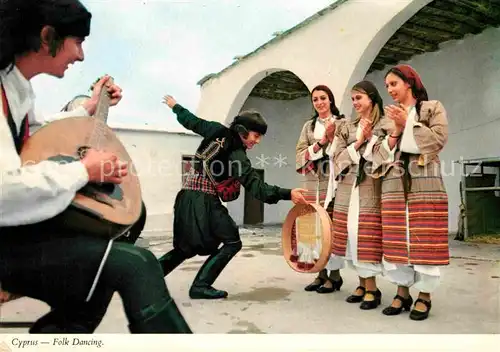 AK / Ansichtskarte Tanz Taenzer Cyprus Folk Dancing Zypern 