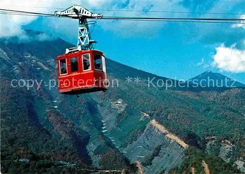 AK / Ansichtskarte Seilbahn Japan  Kat. Bahnen