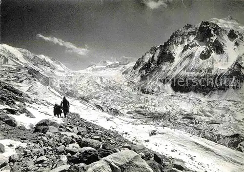 AK / Ansichtskarte Gletscher Kyetrak Tibet Kat. Berge