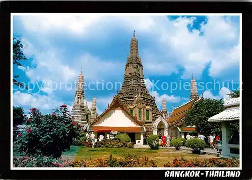 AK / Ansichtskarte Bangkok The Pagoda of Temple of Dawn Kat. Bangkok