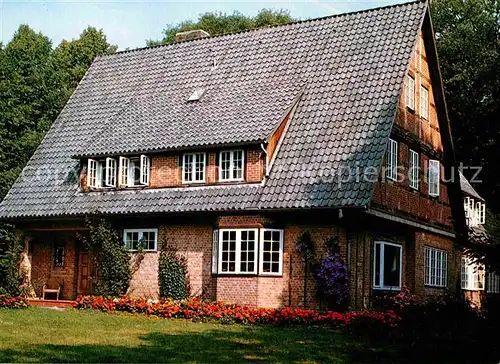 AK / Ansichtskarte Wilsede Lueneburger Heide Witthoeft s Gaestehaus Landhaus Naturschutzgebiet Kat. Bispingen