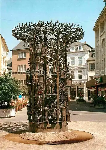 AK / Ansichtskarte Trier Brunnen des Handwerks Trierer Kunstschmied Klaus Apel Kat. Trier